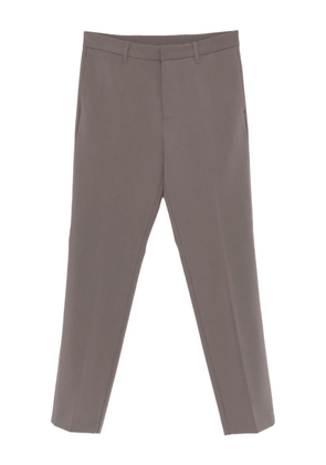 Emporio Armani pressed-crease trousers - Grey