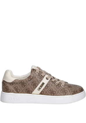 GUESS USA Britz 4G Logo sneakers - Brown
