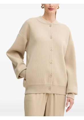 BOSS buttoned cardigan - Neutrals