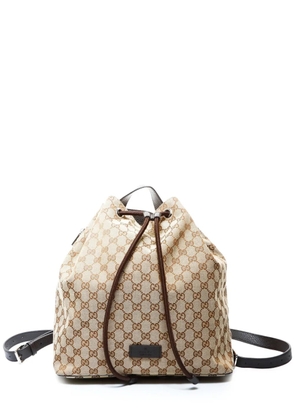 Gucci Pre-Owned 2016-2025 GG-patterned backpack - Neutrals
