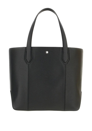 Montblanc leather tote bag - Black