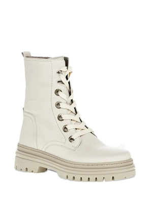 GABOR lace-up platform boots - Neutrals