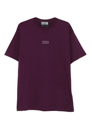 Versace Jeans Couture logo-plaque T-shirt - Red