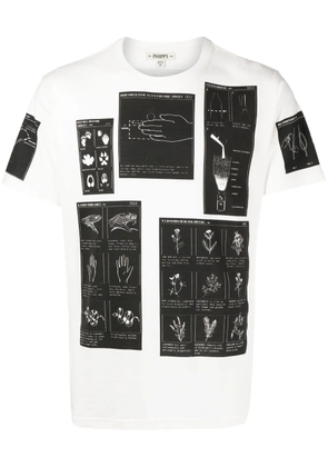 Phipps all-over graphic-print T-shirt - White