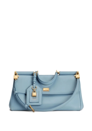 Dolce & Gabbana top handle padlock tote bag - Blue