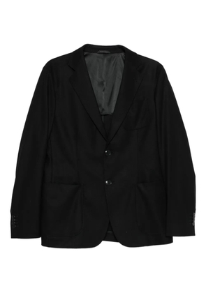 Giorgio Armani two-button patch-pocket jacket - Black