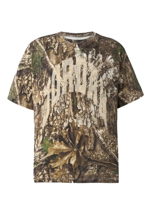 Jordan logo-detail T-shirt - Brown