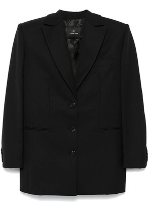 ANINE BING single-breasted blazer - Black