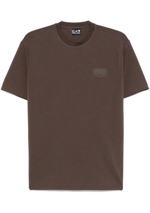 Ea7 Emporio Armani Lux Identity T-shirt - Brown