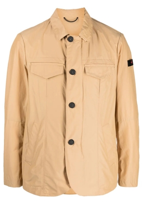Peuterey Hollywood buttoned shirt jacket - Neutrals