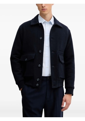 Benetton button flap-pocket jacket - Blue