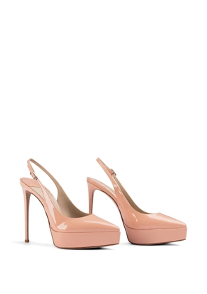 Le Silla Uma slingback platform pumps - Neutrals