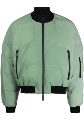 Templa reflective bomber padded jacket - Green