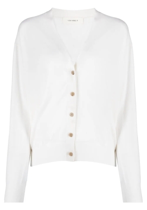 Lisa Yang Cia buttoned V-neck cardigan - White
