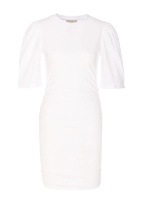ISABEL MARANT Mylda ruched mini dress - White