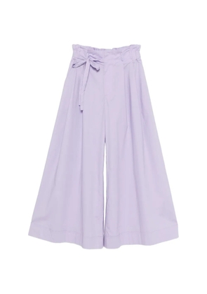 Vivetta tie-waist pallazo pants - Purple