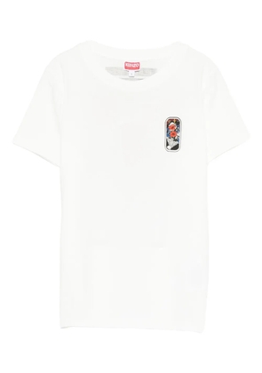 Kenzo graphic-print cotton top - White