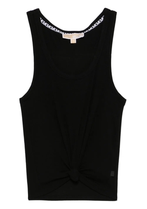 Michael Michael Kors fine-ribbed tank top - Black