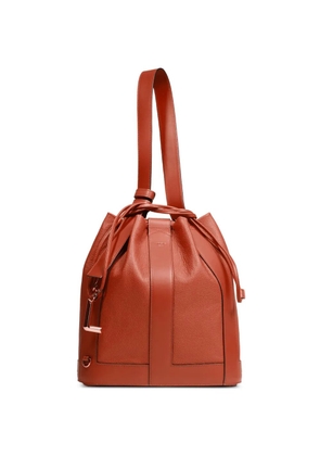 Lancel Elles de lancel drawstring bucket bag - Orange