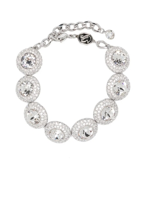 Swarovski Una Angelic crystal-embellished bracelet - Silver