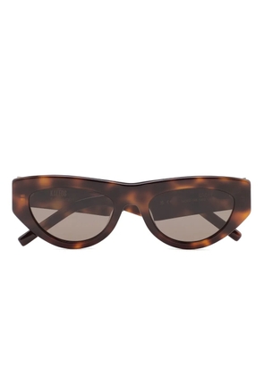 Kaleos Groff cat-eye sunglasses - Brown
