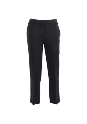 Elisabetta Franchi logo trousers - Black