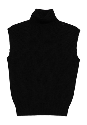 Barena high-neck sleeveless top - Black