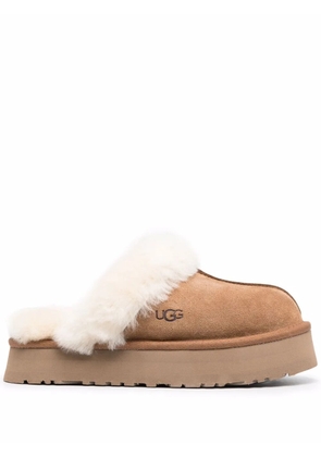 UGG Disquette suede slippers - Neutrals