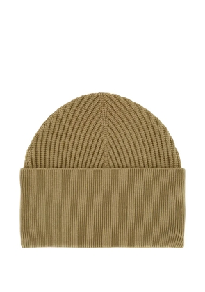 Studio Nicholson ribbed beanie - Neutrals