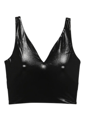 MACRON v-neck sport bras - Black