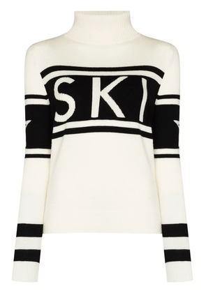 Perfect Moment Schild roll-neck ski sweater - Neutrals