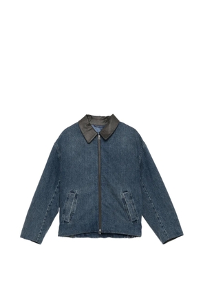 CROQUIS denim zipped jacket - Blue