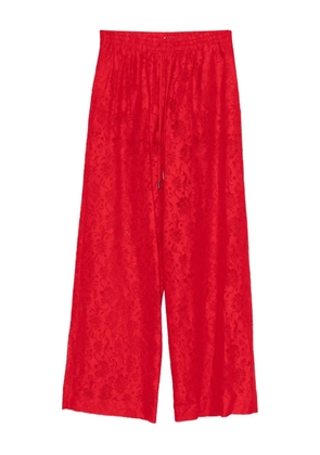 Ermanno Scervino floral trousers - Red