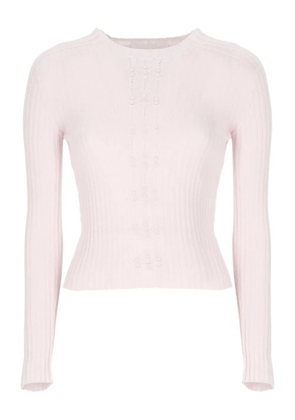 Vanisè ribbed sweater - Pink