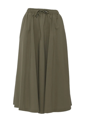 K-Way Mosella drawstring midi skirt - Green