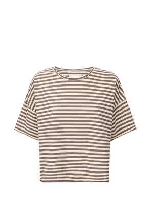 Labo Art Frida striped T-shirt - Neutrals