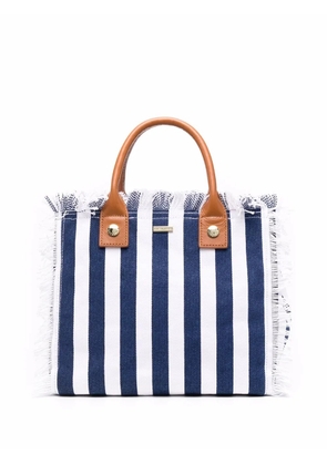 Melissa Odabash Porto Cervo striped tote bag - Blue
