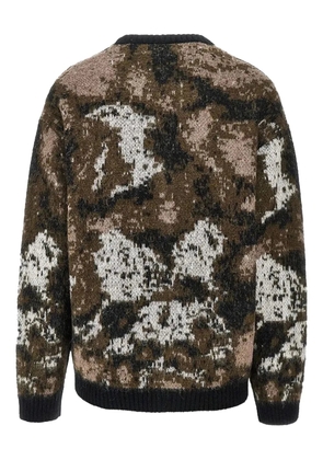Carhartt WIP Merton jacquard pocket cardigan - Brown