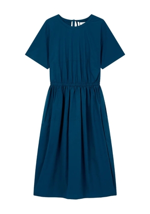 TOMBOY crew-neck midi dress - Blue