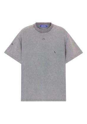 A-COLD-WALL* distressed cotton T-shirt - Grey