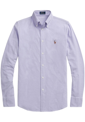 Polo Ralph Lauren Polo Pony-embroidered cotton shirt - Purple