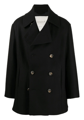 Toogood The Acrobat double-breasted coat - Black