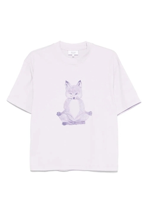 Maison Kitsuné Yoga Fox T-shirt - Purple