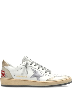 Golden Goose Ball Star leather sneakers - White