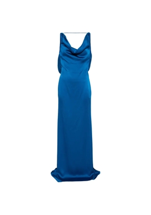 Giuseppe Di Morabito cowl-neck draped maxi dress - Blue
