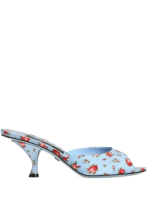 Dolce & Gabbana Keira satin sandals - Blue