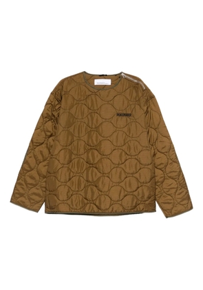 OAMC Peacemaker shoulder-zip jacket - Brown