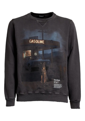 DONDUP crew-neck sweatshirt - Black