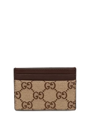 Gucci Pre-Owned 2000-2015 GG Canvas card holder - Brown