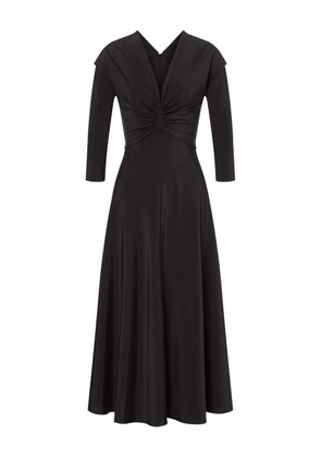 Alberta Ferretti stretch-silk dress - Grey